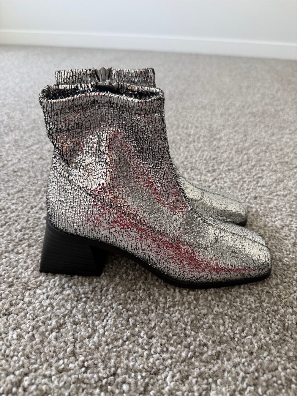Katy Perry Women's Lolette Stretch Block Heel Ankle Boots